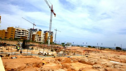 Construction status for La Recoleta III in Punta Prima by Mediter Real Estate