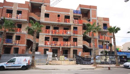Construction status for Cabo Azul in Lomas de Cabo Roig